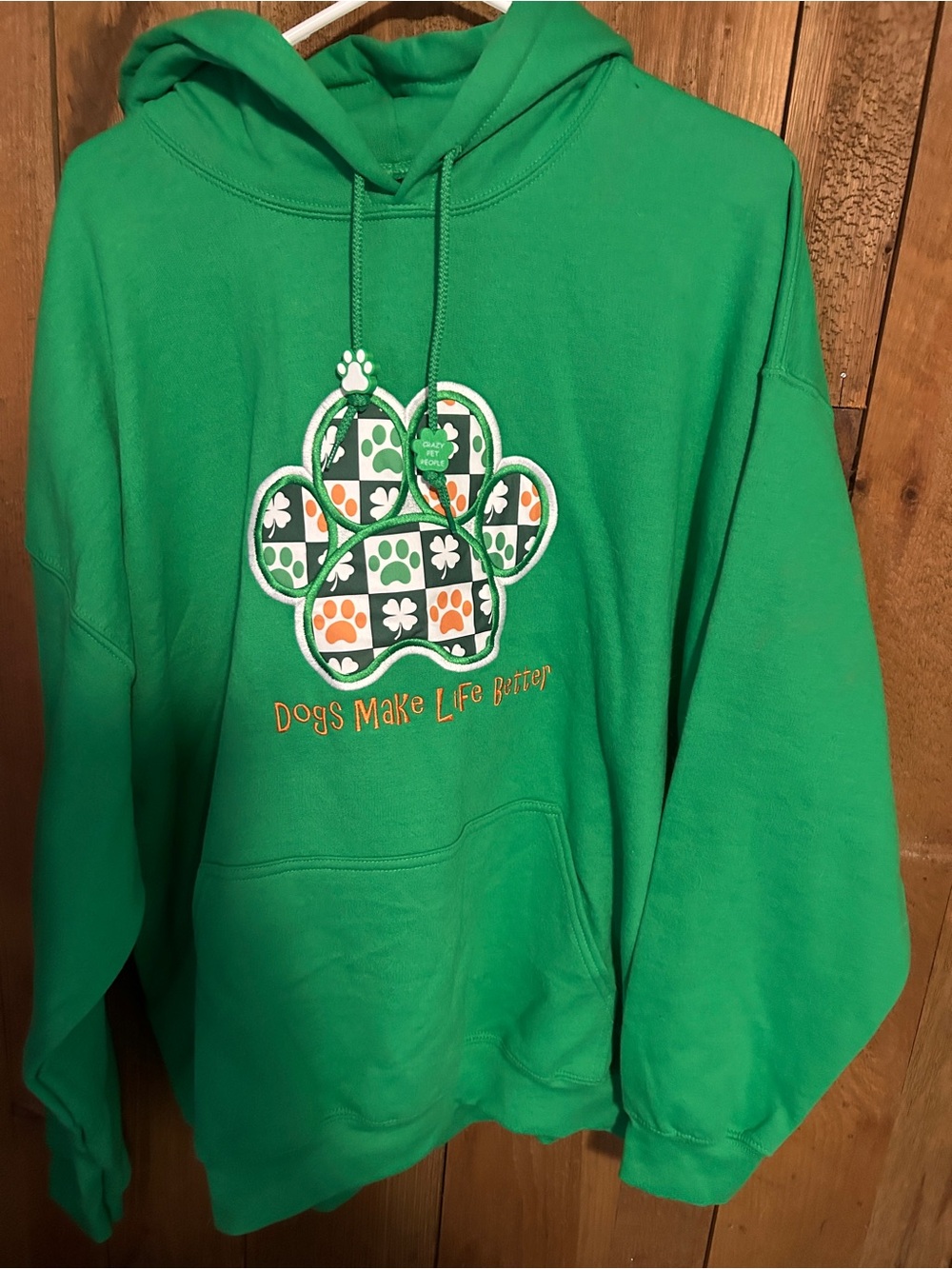 Gildan 2XL NWOT unisex dog lover’s hoodie